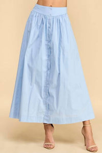 TCEC Maxi Baby Skirt in blue - women's skirt