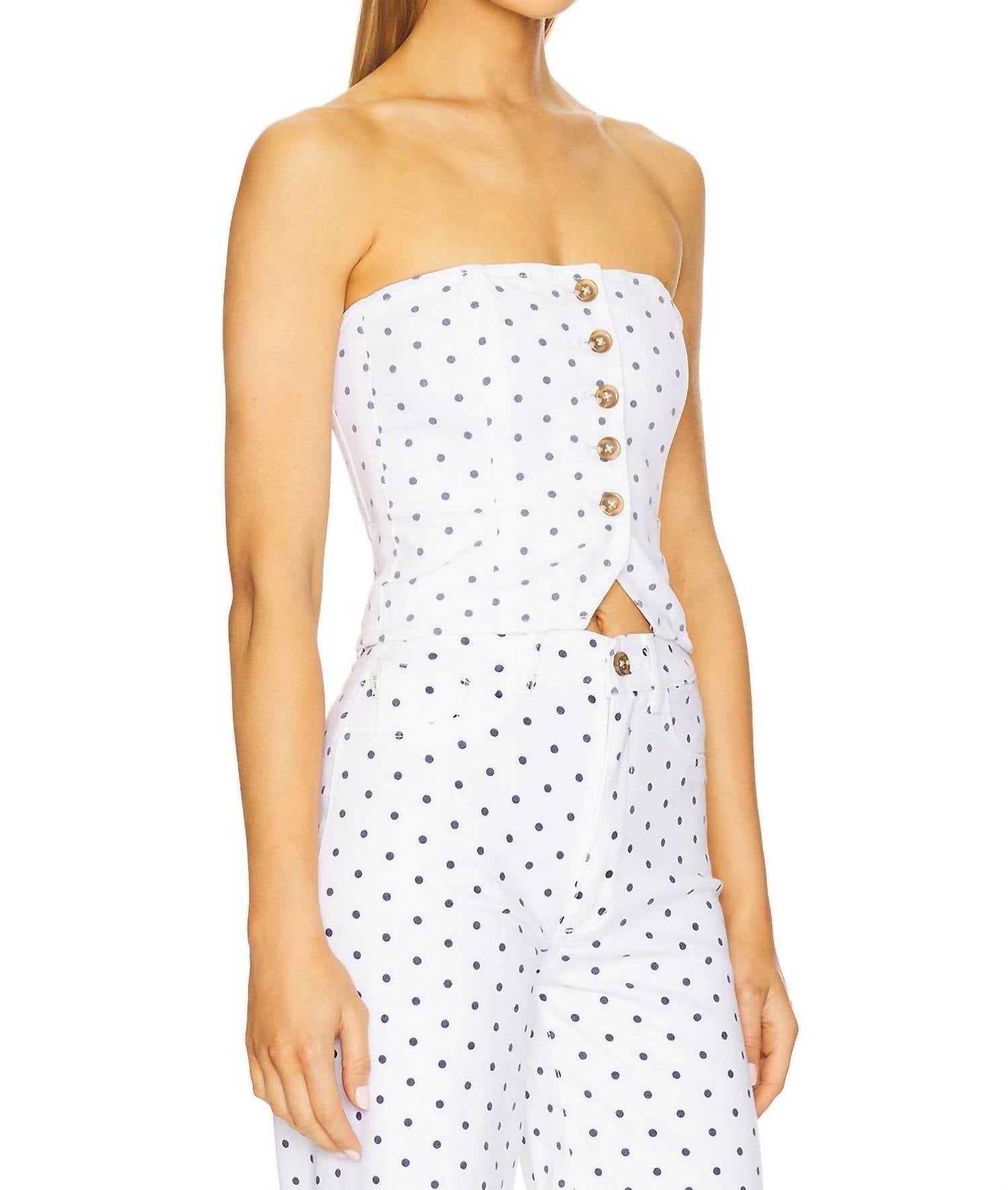 Dl1961 - Women'S - Cropped Bustier Top