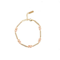 Adriana Pappas - Women's Gemstone Links Bracelet