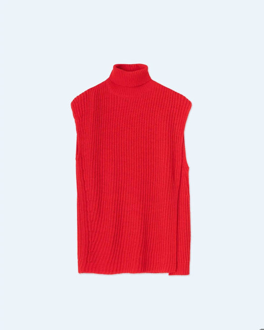 Alysi - SLEEVELESS TURTLENECK