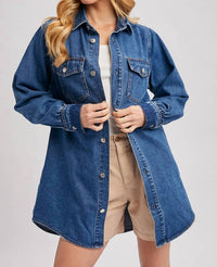 Bluivy - Denim Button Down Shirt