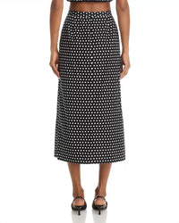 Frame - Polka Dot Midi Skirt