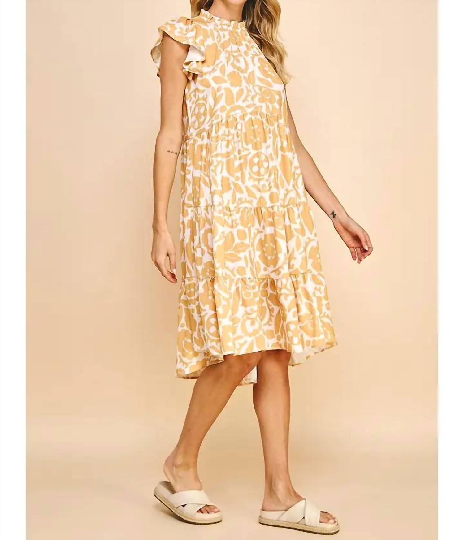 Pinch - Floral Tiered Dress