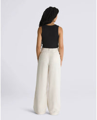Vans Alder Relaxed Pleated Pants in turtledove - women's pants - alternate view
