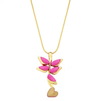Ayla - Women's Heliconia Necklace