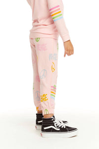 Chaser - Girls Peace Sweat Pant