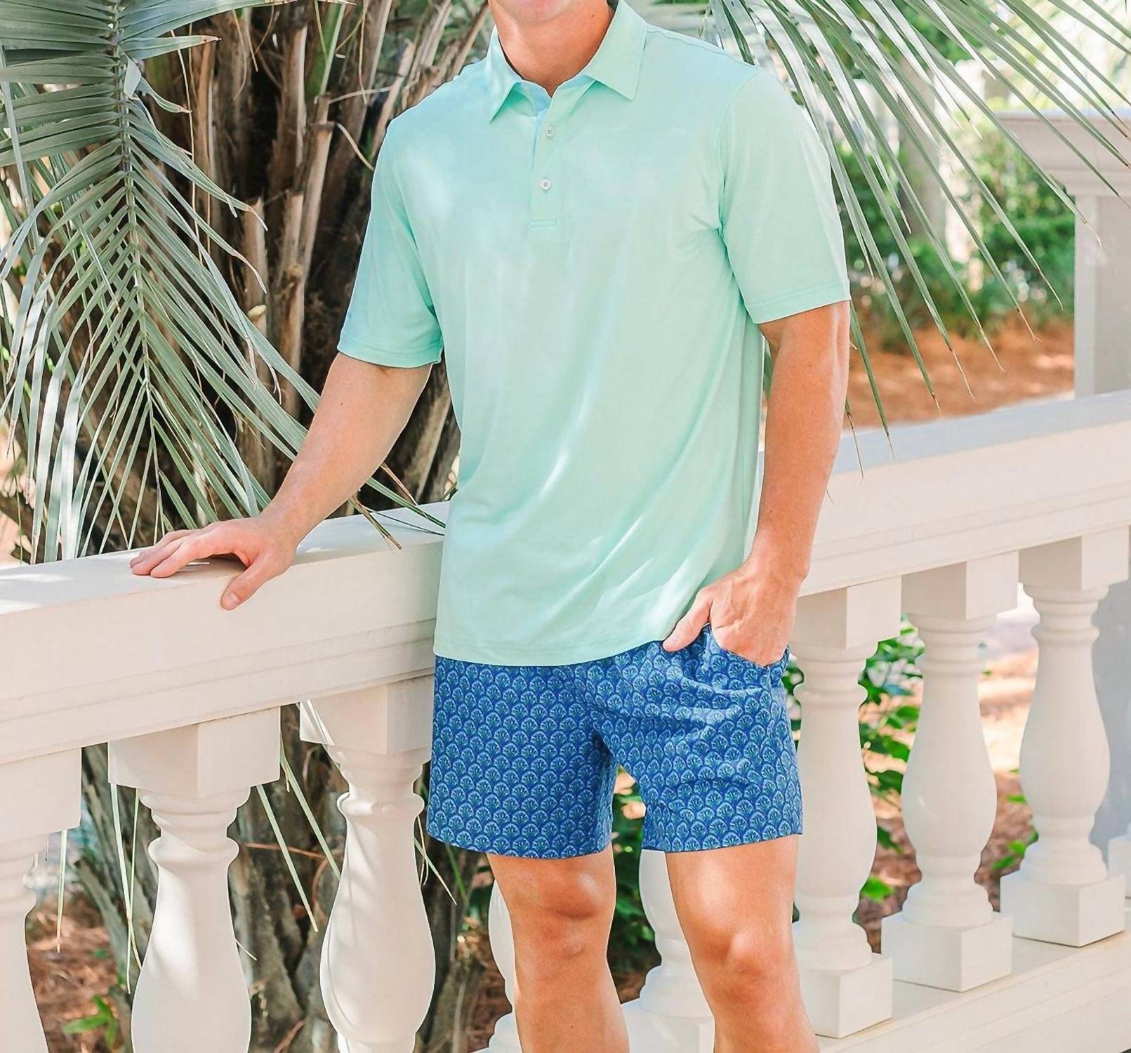 Southern Shirt Company - Grayton Heather Polo