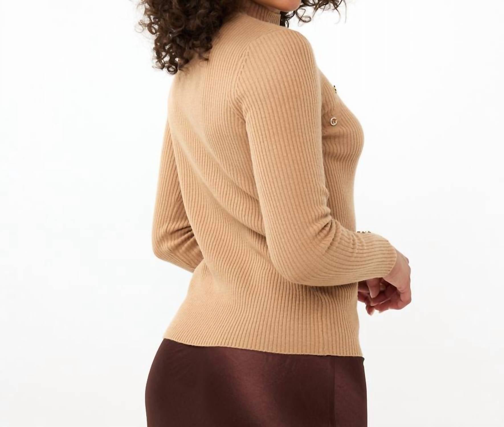 Esqualo - Button Sweater