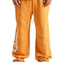 Diet Starts Monday Men's Star Sweatpants in yellow - men's pants