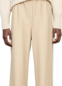 Vince - High Waist Wool Blend Bias Pant