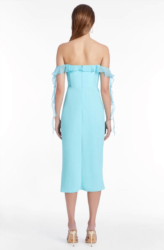 Amanda Uprichard - Copellia Off Shoulder Midi Dress
