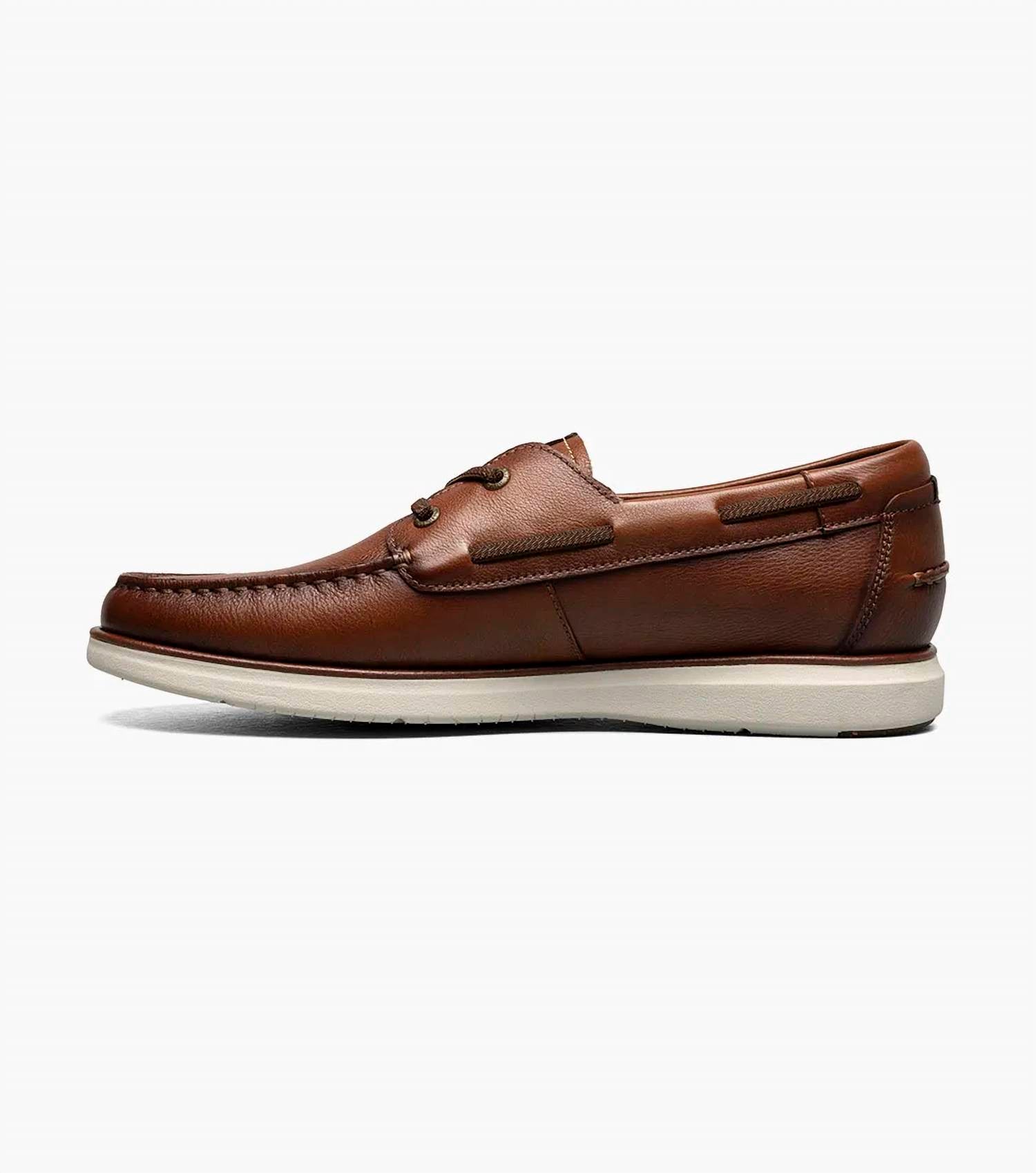 Florsheim - Men's Tropics Elastic Lace Moc Toe Boat Shoe