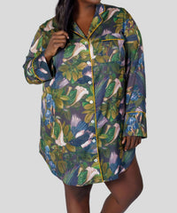 Kilo Brava - Satin Sleepshirt - Plus