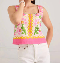 Alivia - Tapestry Bloom Top
