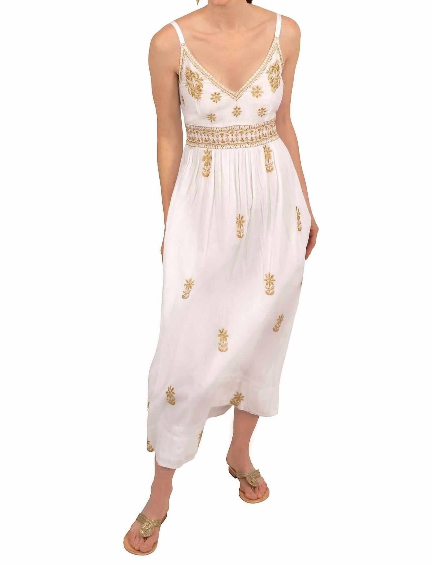 Gretchen Scott - Fiesta Time Embroidered Maxi Dress
