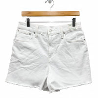 J.Crew - High-rise Raw Hem Denim Short