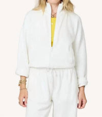 Kerri Rosenthal - Zip Up Mock Neck Sweatshirt