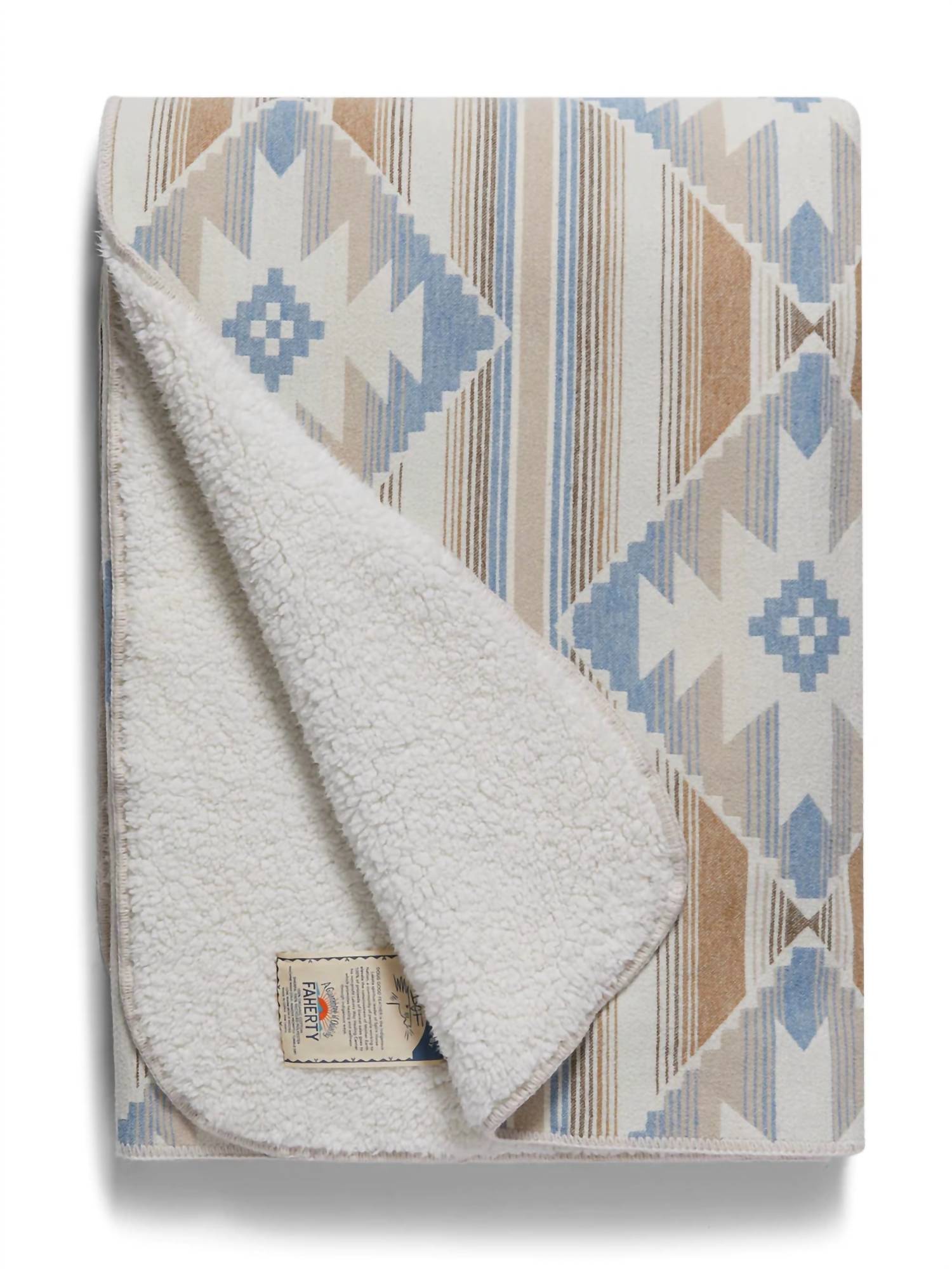 Faherty - Recycled High Pile Fleece Blanket