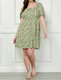 Winslow Collection - Floral Dream Baby Doll Dress