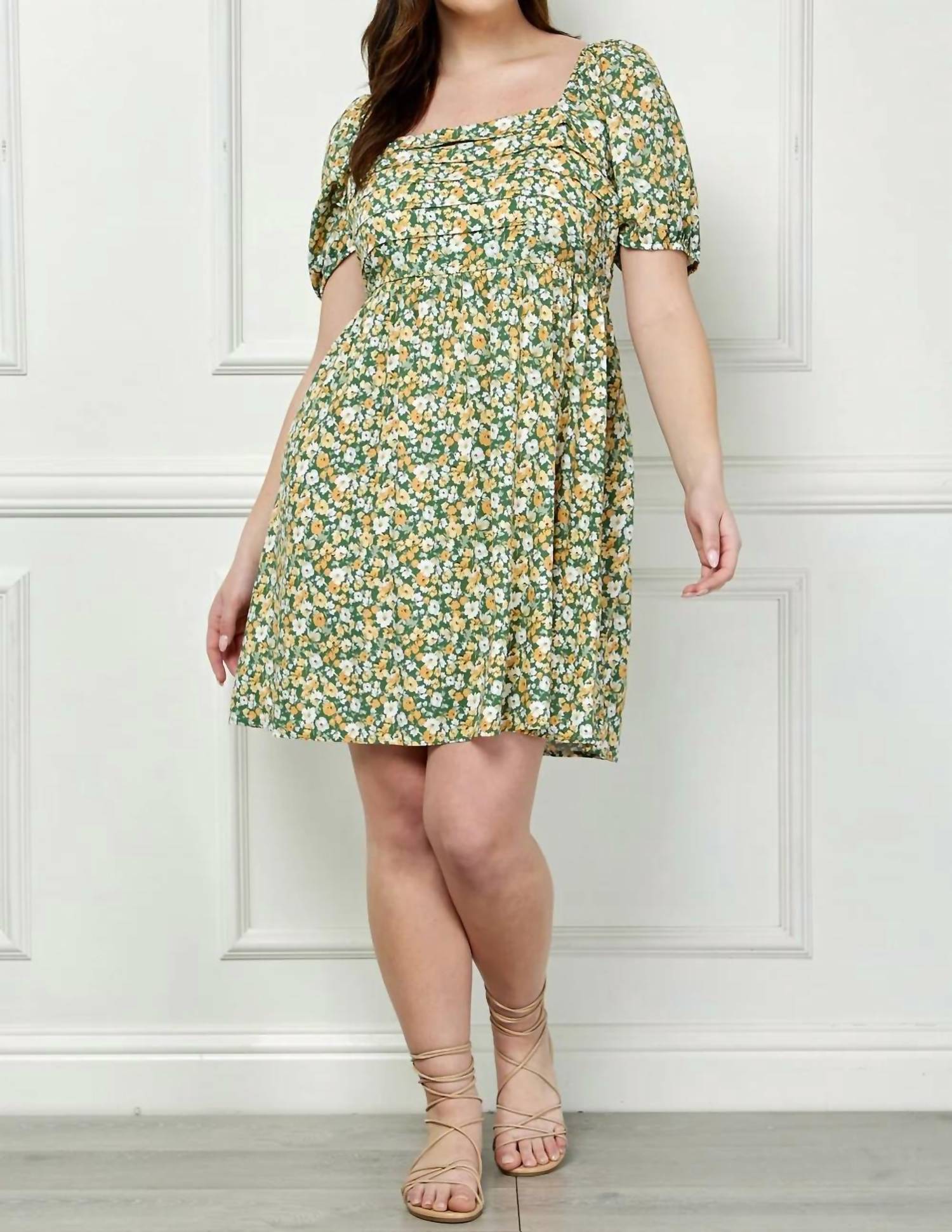 Winslow Collection - Floral Dream Baby Doll Dress