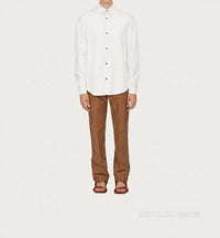 Salvatore Ferragamo - Napa Leather Shirt