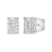 Diana M Jewels - Women's Radiant Lab-grown Diamond Stud Earrings (10.00 Tcw) - Bold