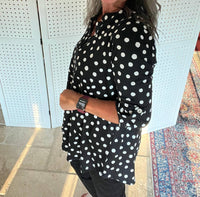 Sew In Love - Cover Me In Spots Buttery Soft Gabby Top