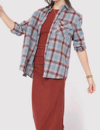 Sadie & Sage - Flannel Cure Button Up