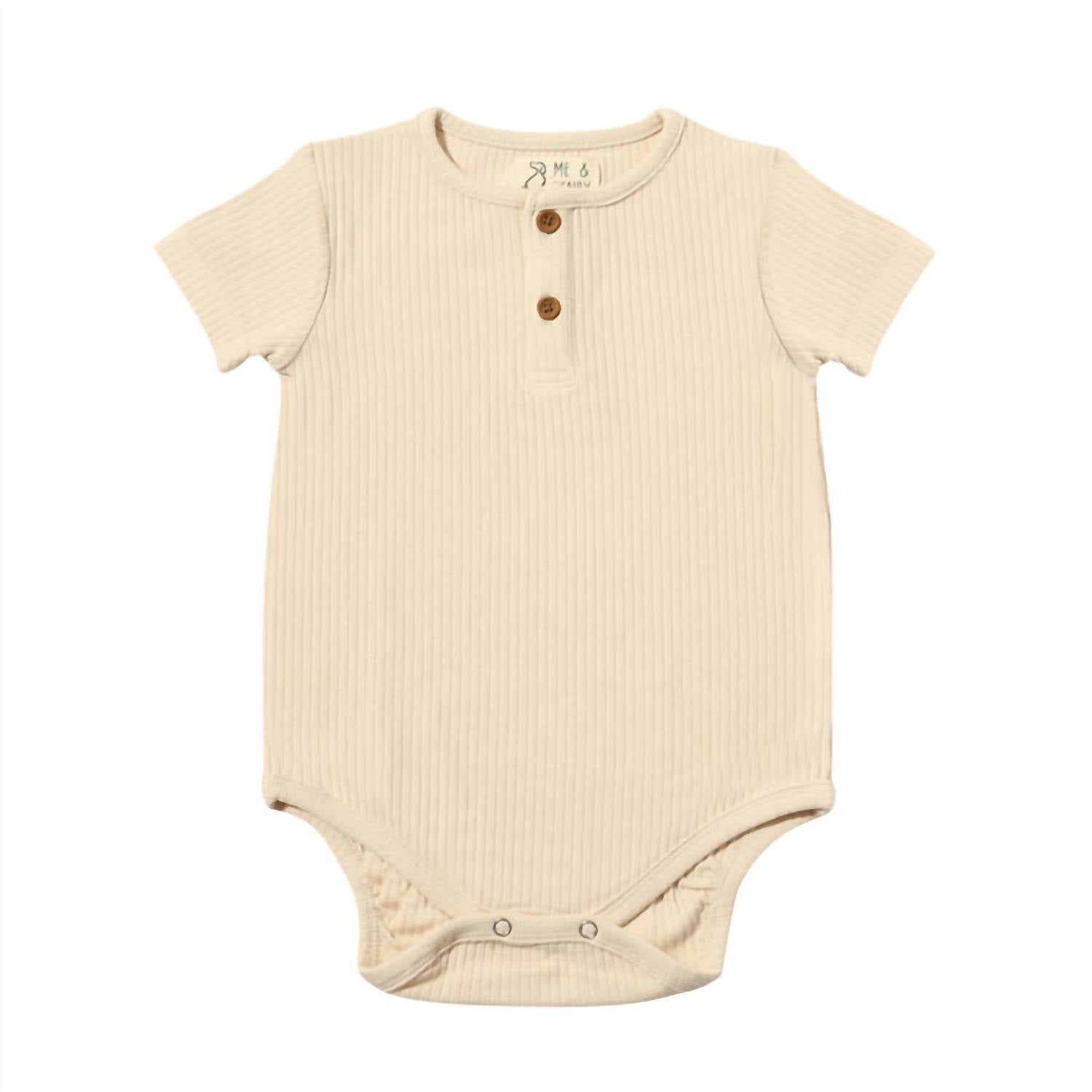 Me & Henry - Boy's Jibe Ribbed Onesie