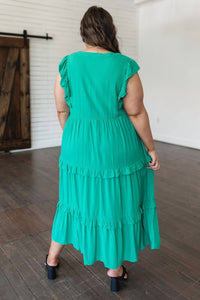 Entro - Tiers in Heaven Tiered Midi Dress