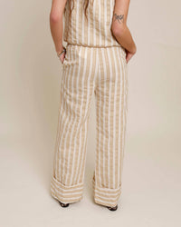 Line And Dot - Monaco Stripe Down Pants