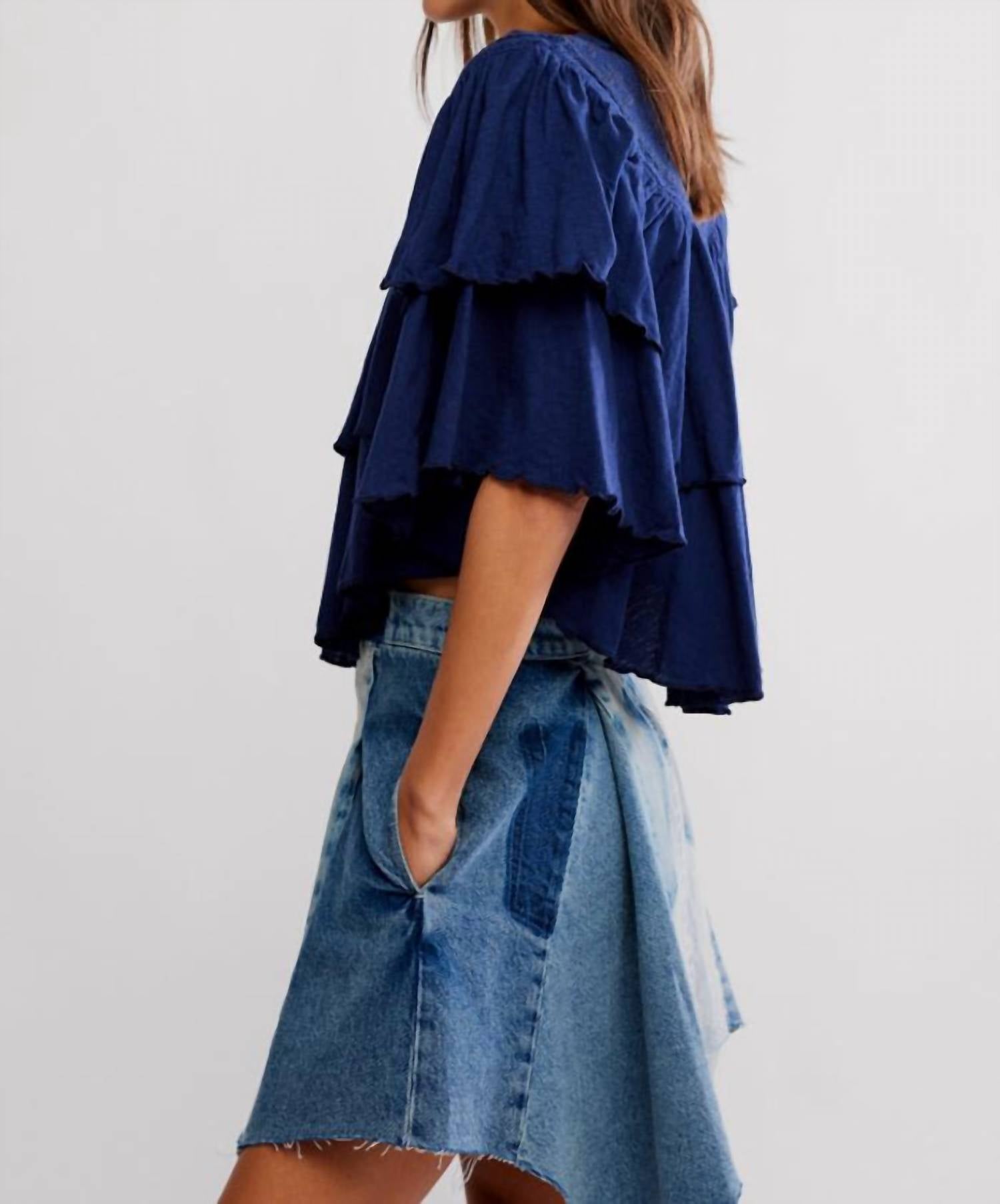 Free People - Rose Party Tee