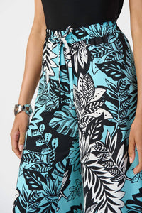 Joseph Ribkoff - Floral & Plant Motif Pants Style 241067