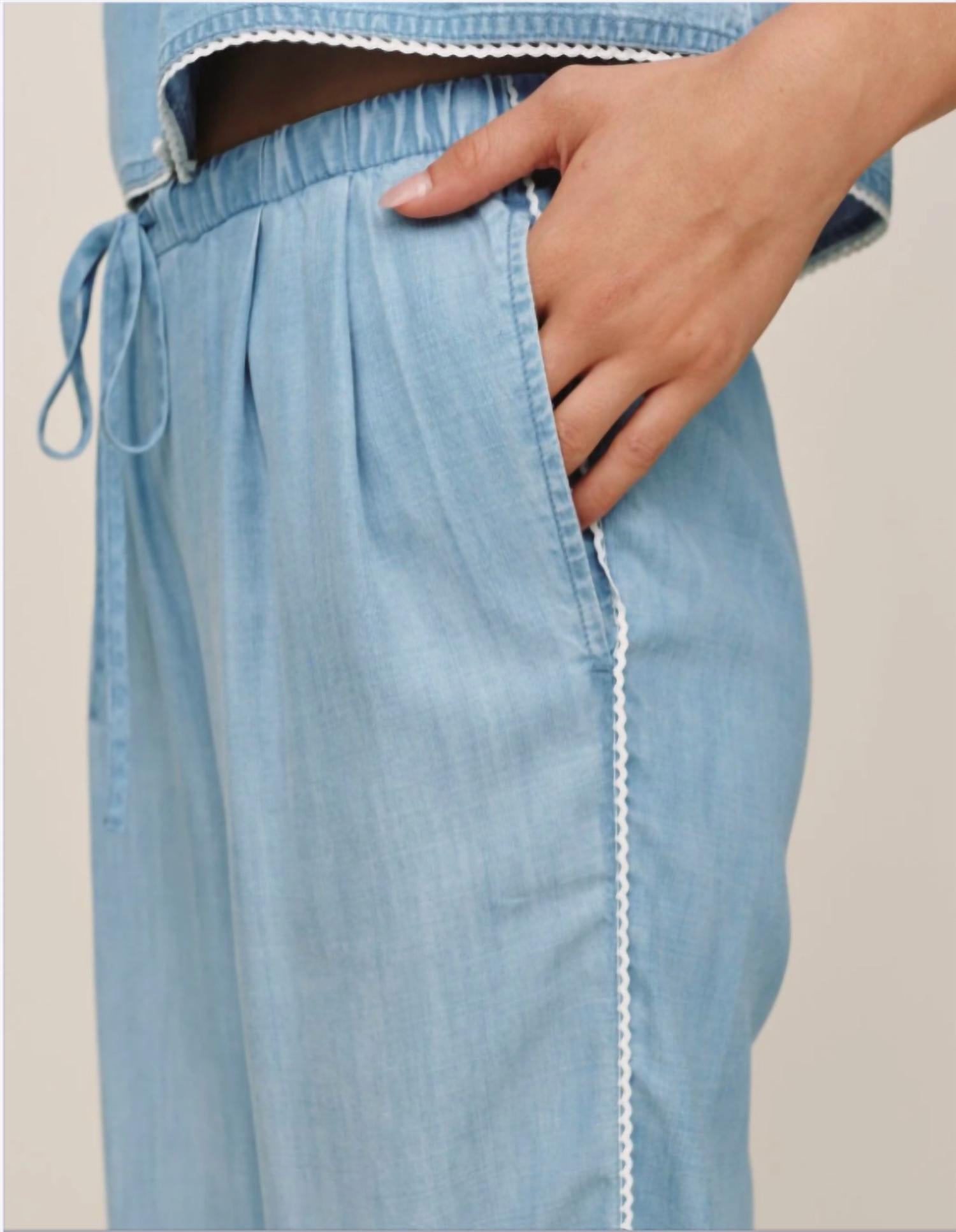 Bella Dahl - Scallop Side Seam Pant
