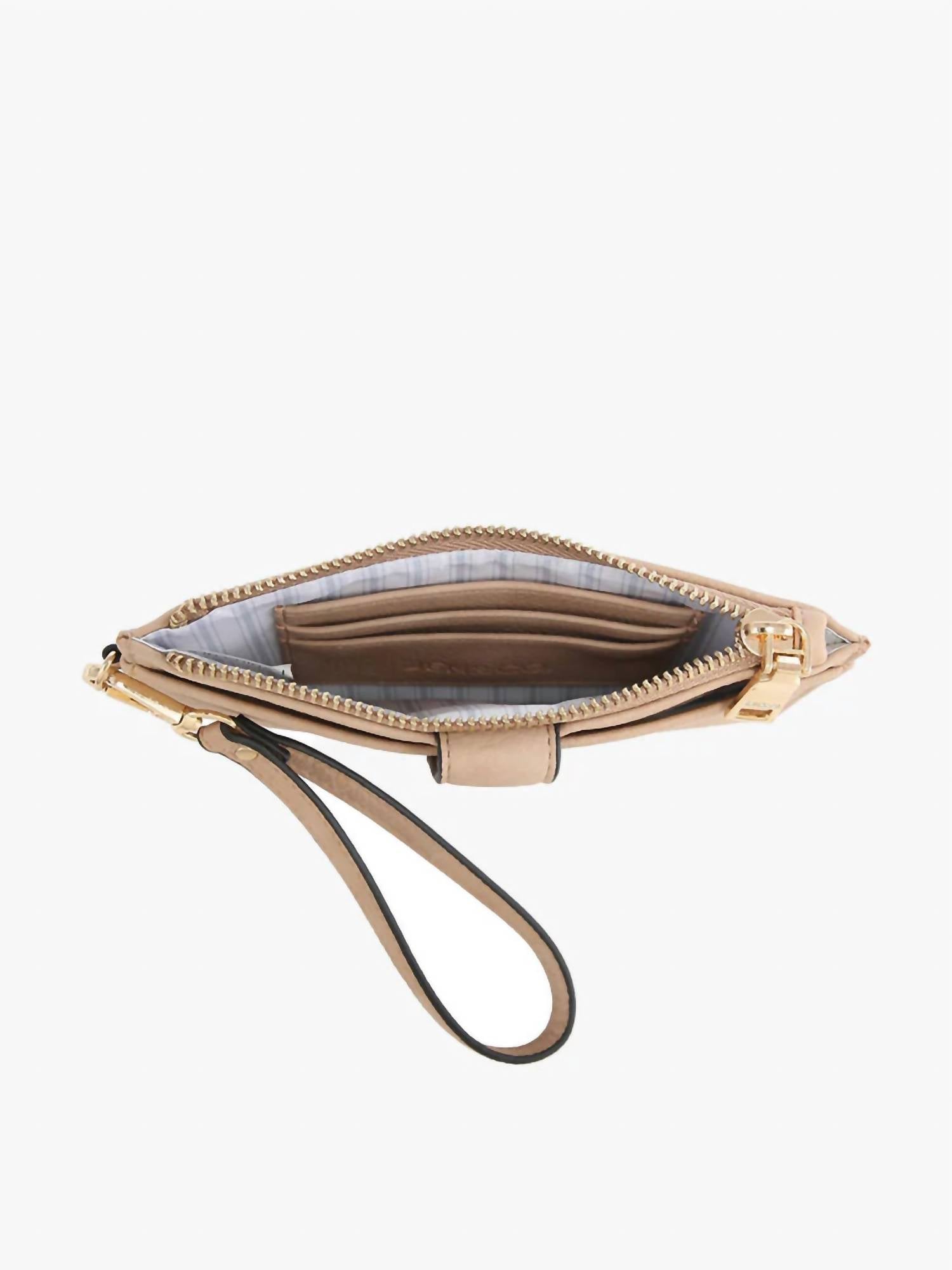 Jen & Co. - Women's Pearl Wallet Clutch Houndstooth