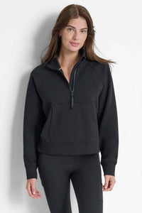 Dkny - Brooklyn Scuba Quarter-zip Sweatshirt
