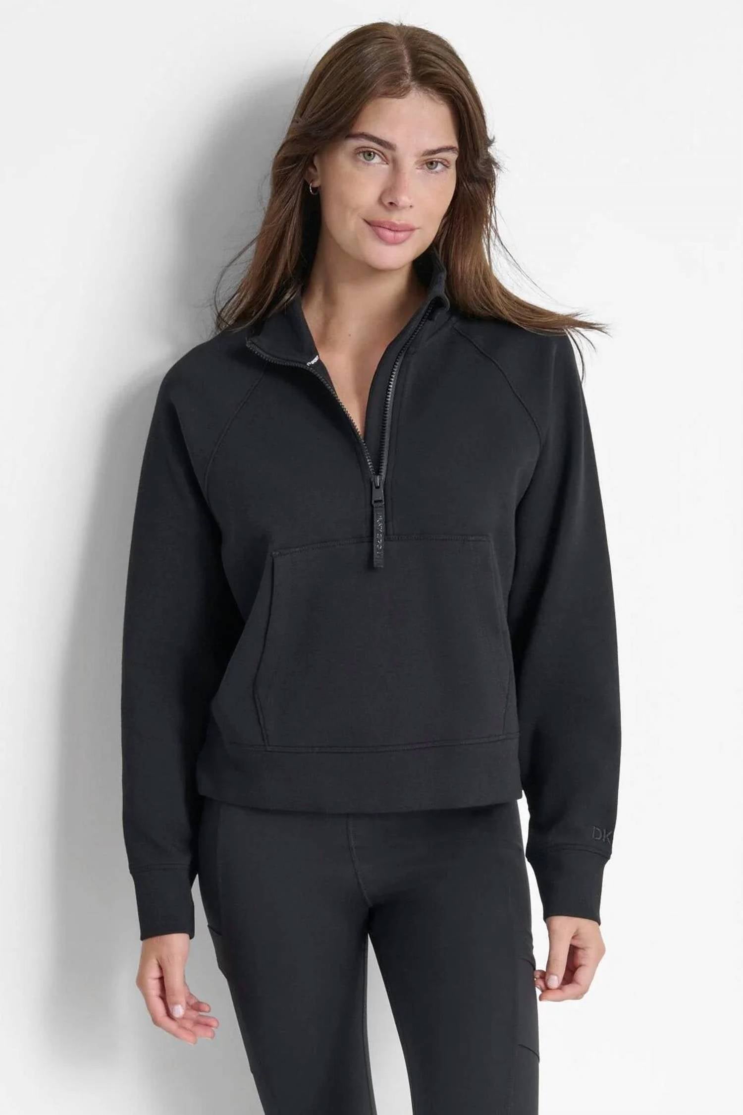 Dkny - Brooklyn Scuba Quarter-zip Sweatshirt