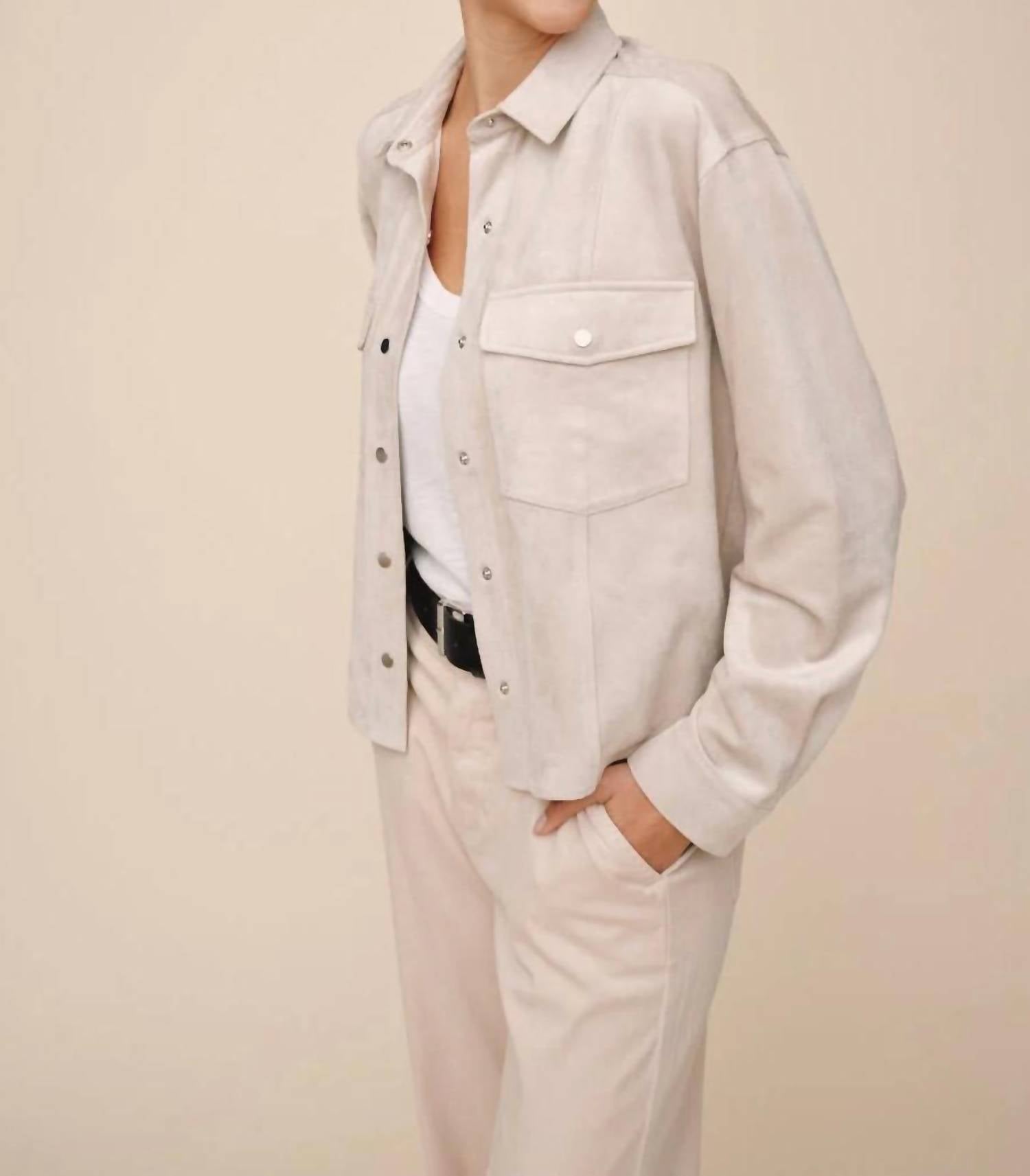 Bella Dahl - Seamed Pocket Shacket