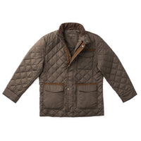 Madison Creek Outfitters Adventurer Diamond Quilted Nylon Jacket in gunmetal - men's jacket - view 4