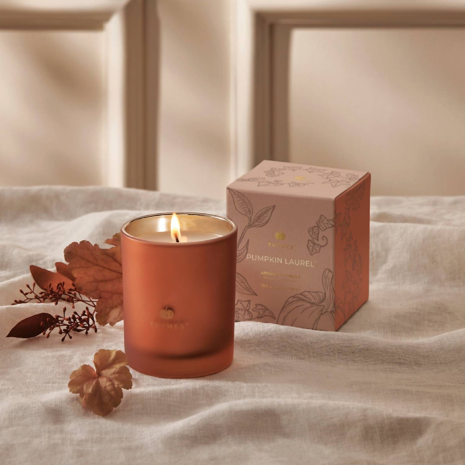 Thymes - Pumpkin Laurel Candle