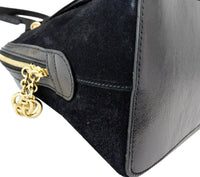 Gucci - Women's Ophidia Dome Suede Web Stripe Satchel Bag