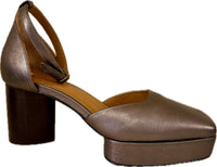 Coclico - Women's Tower Ankle Strap Heels