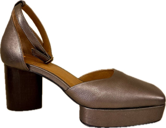 Coclico - Women's Tower Ankle Strap Heels