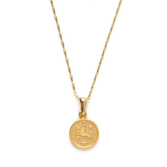 Amano Studio - Women's Zodiac Medallion Charm Necklace