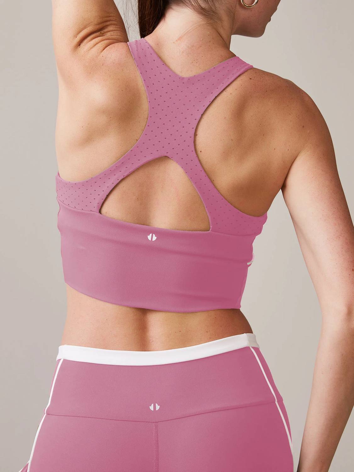 Thrive Societe - High Neck Piped Bra