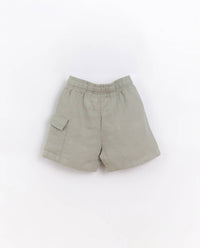 Play Up - Boy's Cargo Pocket Linen Shorts