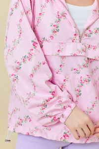 Main Strip - Fancy Floral Windbreaker