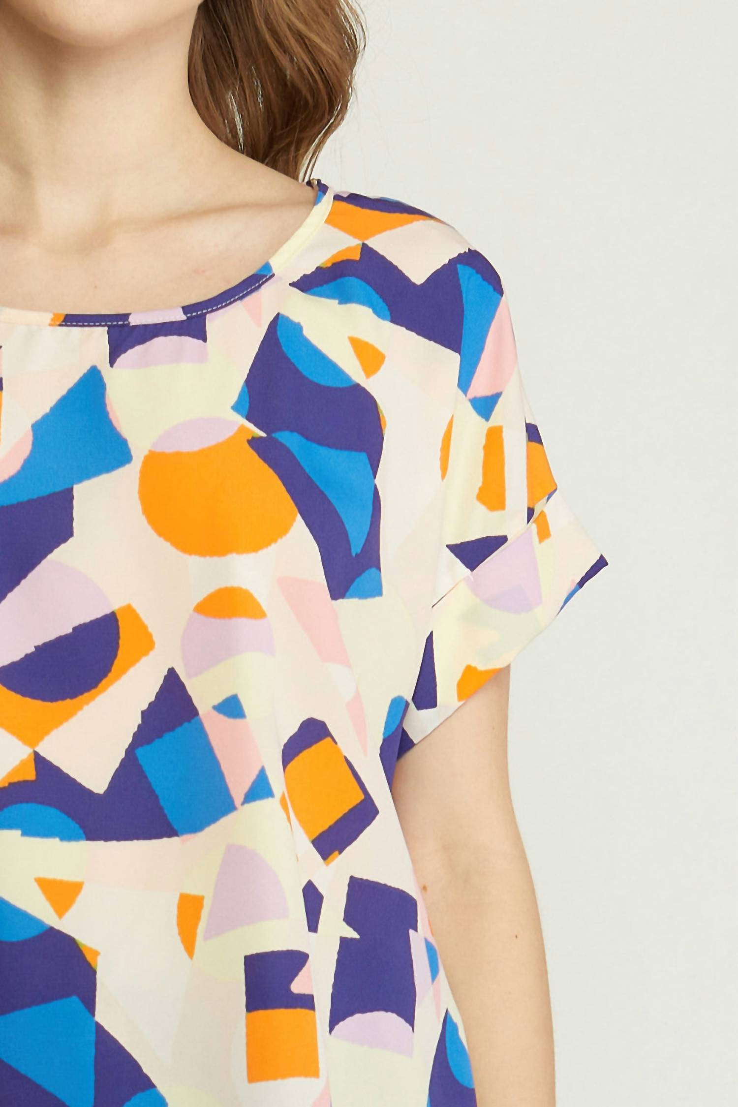 Entro - Abstract Printed Blouse