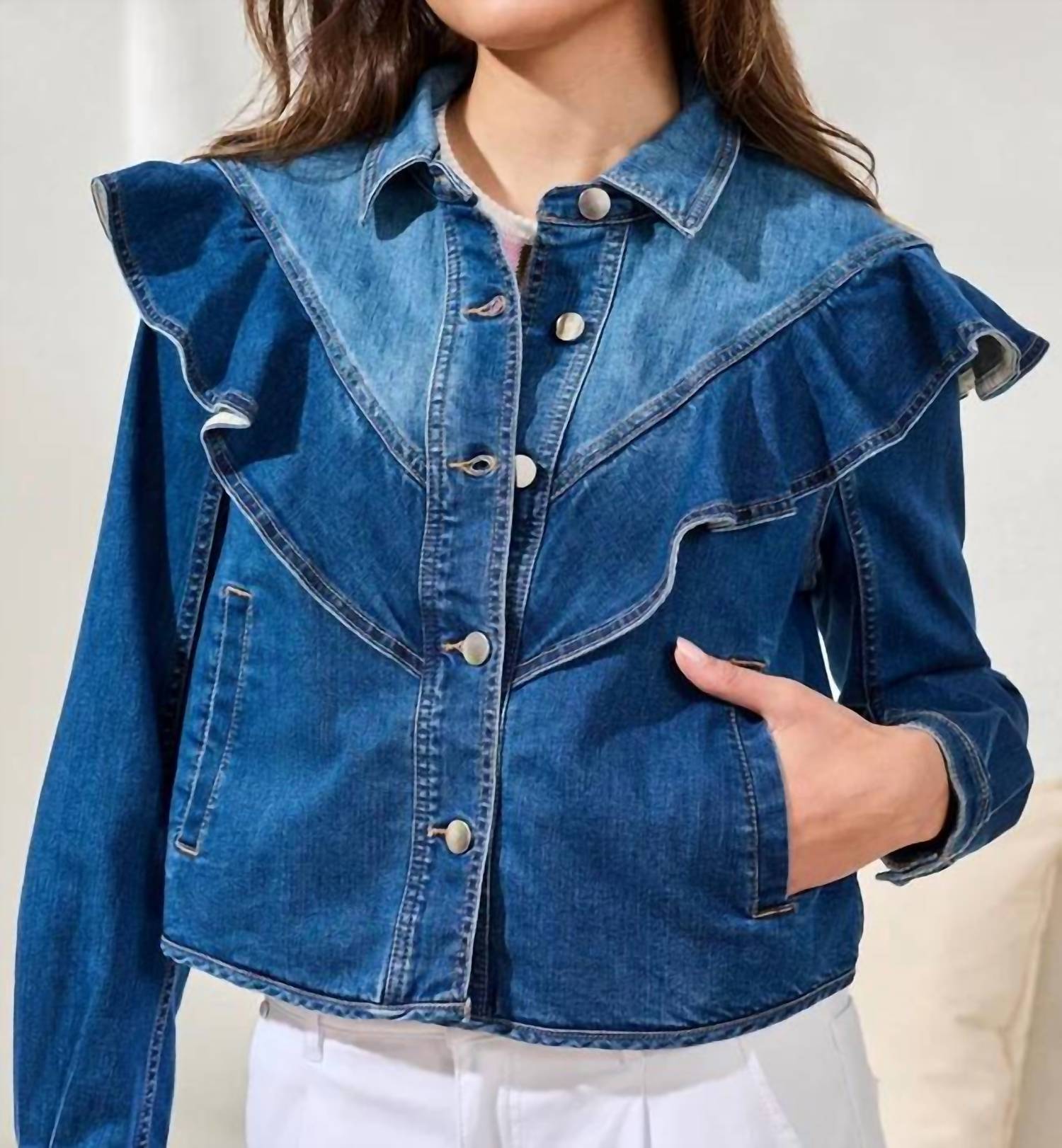 Tribal - Fancy Jean Jacket