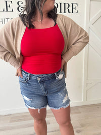 Risen - Molly Crossover Side Slit Shorts